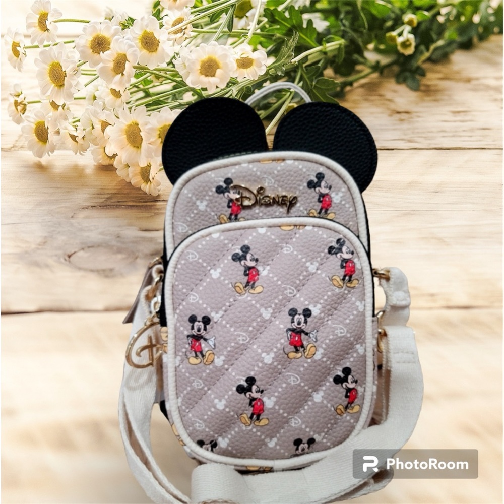 NWT Disney Mickey Mouse Monogram Crossbody